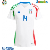 Italija Federico Chiesa #14 Gostujuci Dres za Ženska EP 2024 Kratak Rukav